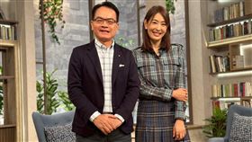 賈永婕跟鄭弘儀合照。（圖／三立提供）