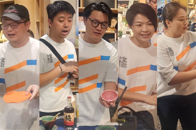 台灣第一條鶯歌老街不一樣了！陶瓷年輕世代注入活水　老外感動大呼過癮。圖為在地年輕人接班或創業為鶯歌老街注入活水。（圖／記者鍾志鵬攝影）