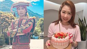 逸祥、白白（白馨儒）。（圖／翻攝自逸祥、白白臉書）