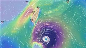  樺加沙,颱風,衛星雲圖,巨無霸（圖／氣象署）