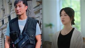 港星方力申（左）在今年情人節低調迎娶了揭露韓國攝理教主鄭明析醜聞的勇敢受害者葉萱（右）。（圖／翻攝自方力申IG、Netflix）