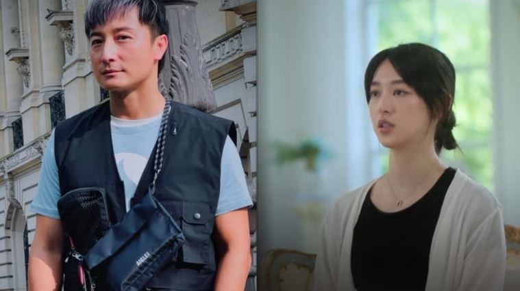 港星方力申（左）在今年情人節低調迎娶了揭露韓國攝理教主鄭明析醜聞的勇敢受害者葉萱（右）。（圖／翻攝自方力申IG、Netflix）