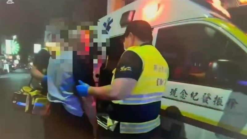 吳男與葉翁因酒後爆發口角與肢體衝突。（圖／翻攝畫面）
