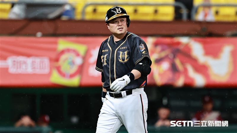 胡金龍引退賽吞下2次三振。（圖／記者劉彥池攝影）