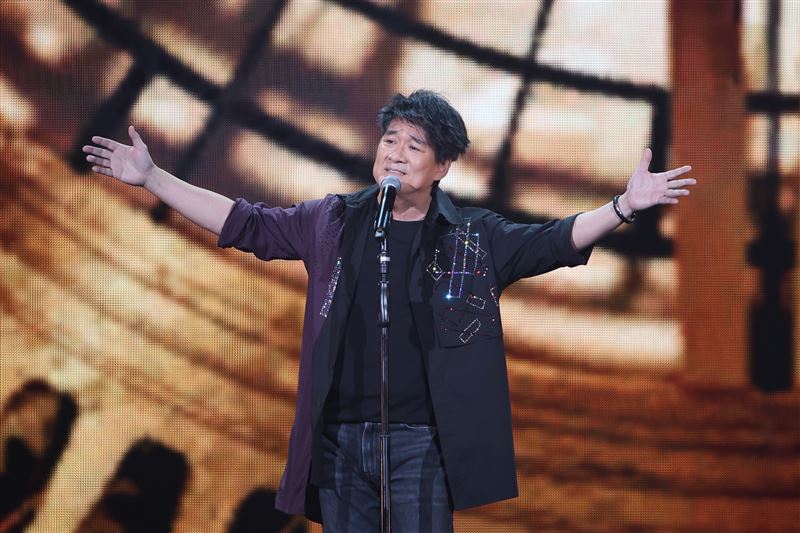 周華健舉辦「少年的奇幻之旅3.0」演唱會，開頭卻發生「失聲」意外。（圖／記者鄭孟晃攝影）