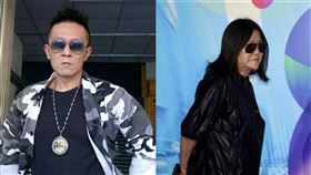 邱瓈寬（右）得知陳光前（左）死訊感到錯愕。（圖／翻攝自陳光前臉書、記者鄭孟晃攝影）