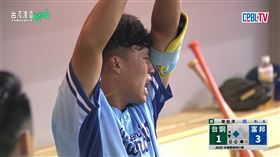富邦悍將王念好開轟爆哭。（圖／翻攝自CPBLTV）