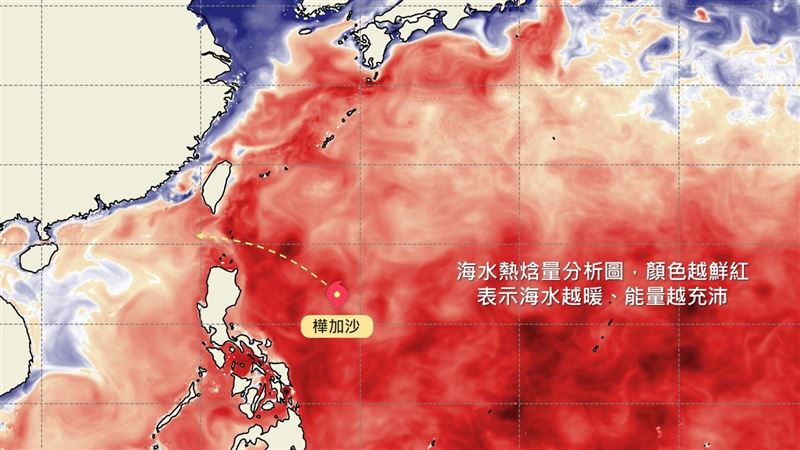 颱風恐最近台時也最猛 1圖曝：不變強都難