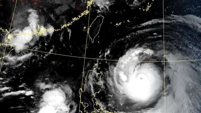 樺加沙恐升級強颱!8:30發海警、晚間陸警