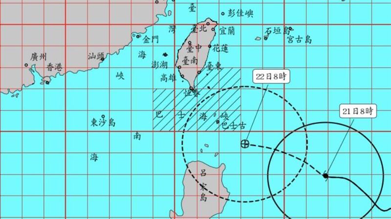 樺加沙海警發布　首波「警戒範圍」曝