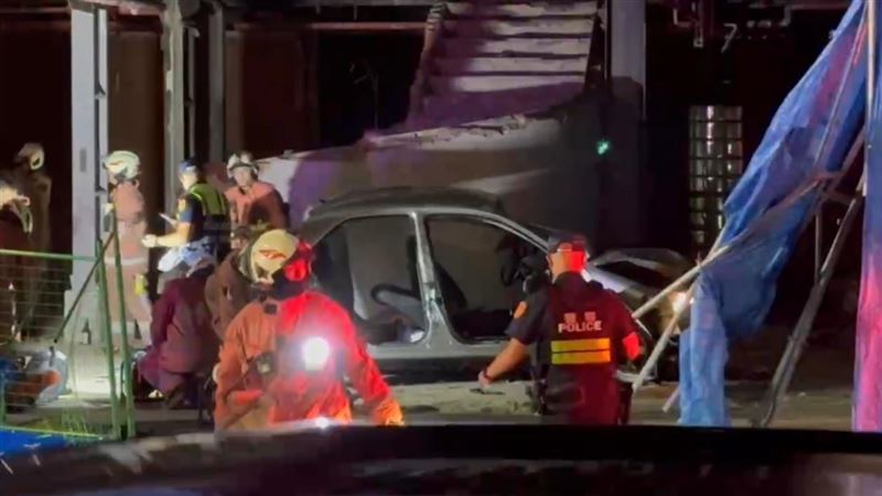 新竹市經國路二段，發生一起重大死亡車禍。（圖／翻攝畫面）