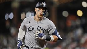  賈吉（Aaron Judge）21日掃出本季第49轟。（圖／美聯社／達志影像）