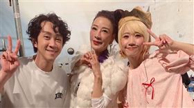 陳漢典(左起)、Lulu（黃路梓茵）、楊繡惠（圖／翻攝楊繡惠臉書）