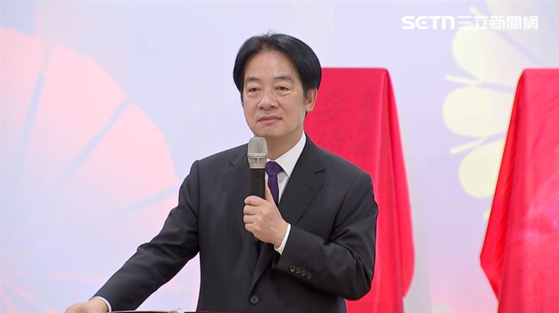 賴清德出席「國立政治大學安倍晉三研究中心」成立大會。（圖／翻攝畫面）