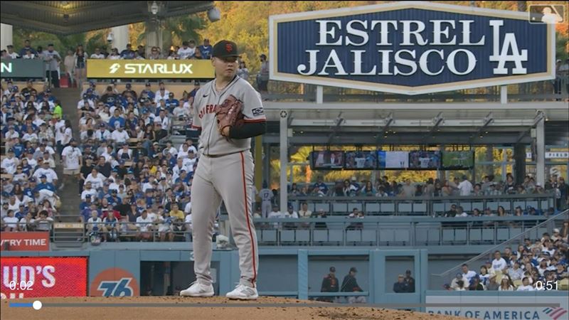 鄧愷威交手道奇投完3局退場。（圖／翻攝自MLB網站）