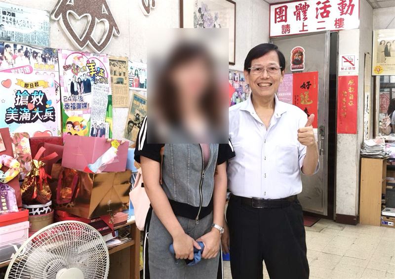 桃園市中壢區美滿服務中心主任徐乃義說，男女找對象注重外表也沒錯，但並不是唯一選項。（圖／桃園市中壢區美滿服務中心提供）