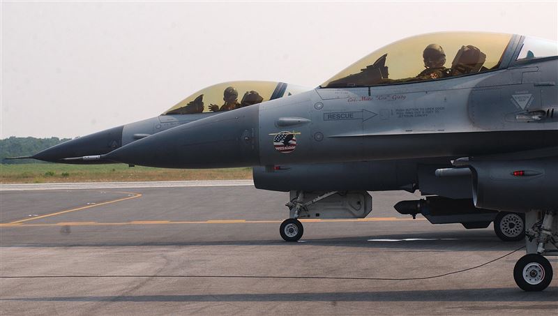 F16戰機。（圖／路透社／達志影像）