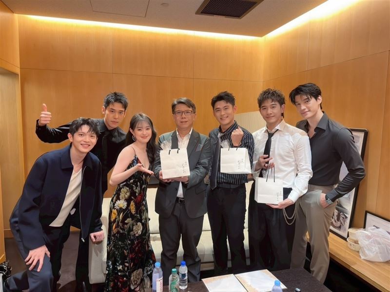 銀座仁志川力挺《男公館》協助第17屆年度影視盛會「亞洲影視內容高峰會」。（圖／翻攝自臉書）