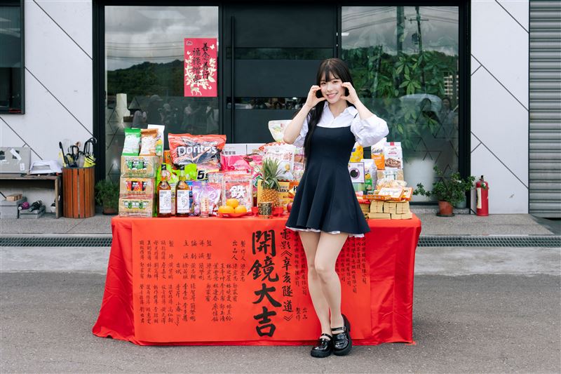 李多慧表示自己不怕鬼，很愛看恐怖片，非常期待拍攝。（圖／華映娛樂提供）