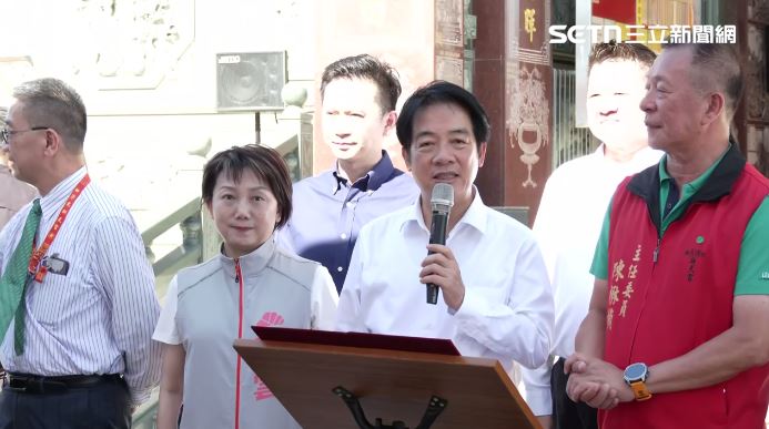 賴清德致詞。（圖／翻攝畫面）