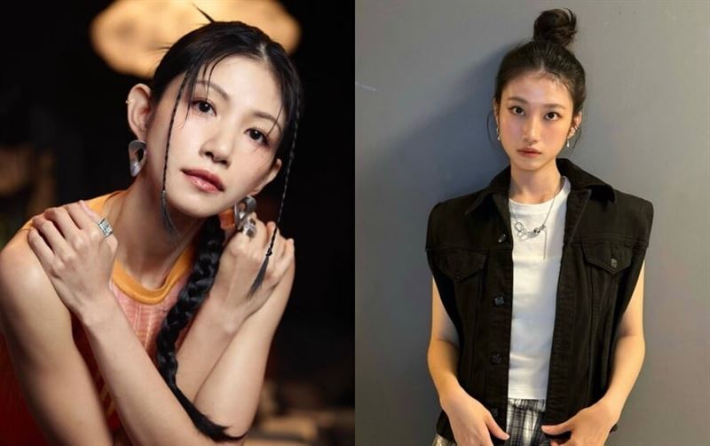 李千娜(左)與女兒顧穎(右)，兩人擁有如同複製人的立體五官！（圖／翻攝自IG@n_a_n_a_l_e_e、IG@guyinng）