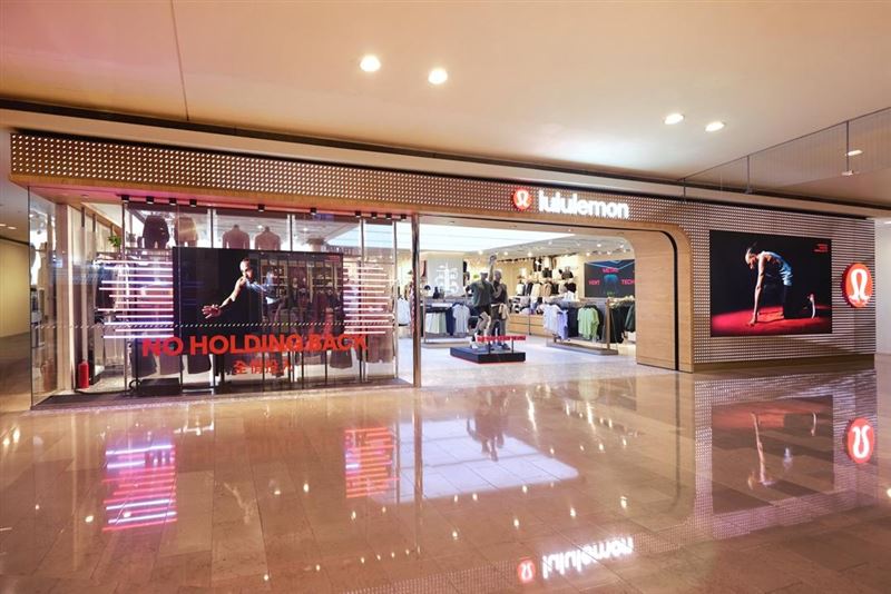 lululemon正式宣布台北101門市重新開幕。（圖／品牌業者提供）