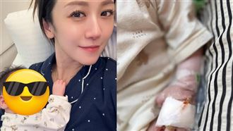 蔡允潔2個月兒突送加護病房　她涙崩自責