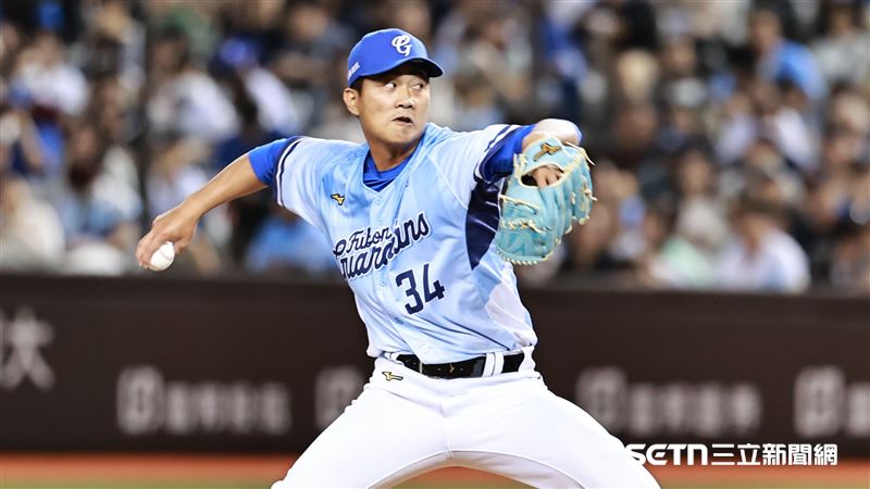 富邦悍將投手王尉永。（圖／記者劉彥池攝影）