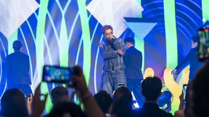 「星潮之夜」年度盛典，羅志祥壓軸登場，現場氣氛嗨到最高點。（圖／浪LIVE提供）