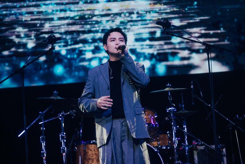 蔣玉傑參加「臺灣原創流行音樂大獎」獲得佳作。（圖／以馬內利音樂工作室提供）