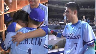 悍將哭成淚海　陳仕朋、陳真抱林哲瑄痛哭