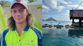 23歲澳洲男子命喪峇里島。（圖／翻攝自Australia Today臉書、IG@bizza_hads_）