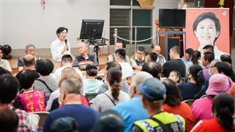 林岱樺今回防本命區　傾聽民眾需求