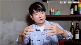 李明洋接受三立新聞網專訪。（圖／記者鄭孟晃攝影）