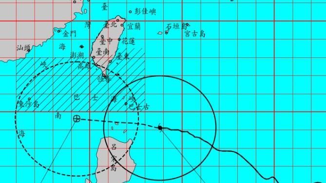樺加沙陸警擴大納高雄！豪雨強風警報齊發