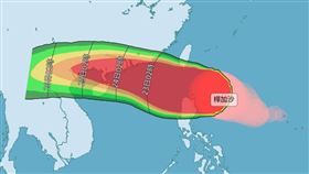 。（圖／中央氣象署）