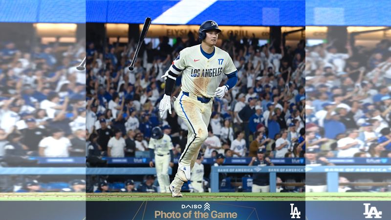大谷翔平今年在道奇球場炸29轟。（圖／翻攝自道奇 X）