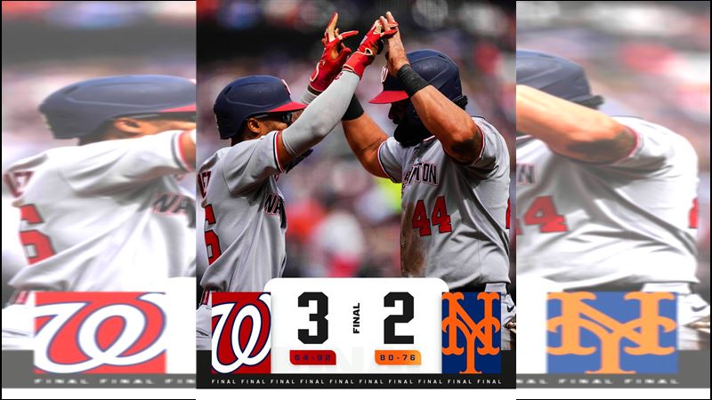 球季剩最後1週大都會跌出外卡。（圖／翻攝自MLB X）