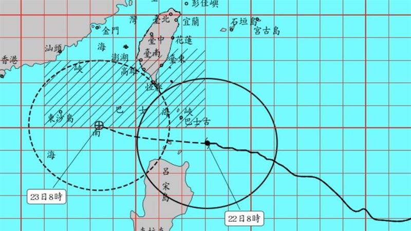 樺加沙恐再增強「中午前觸陸」 6地迎豪雨