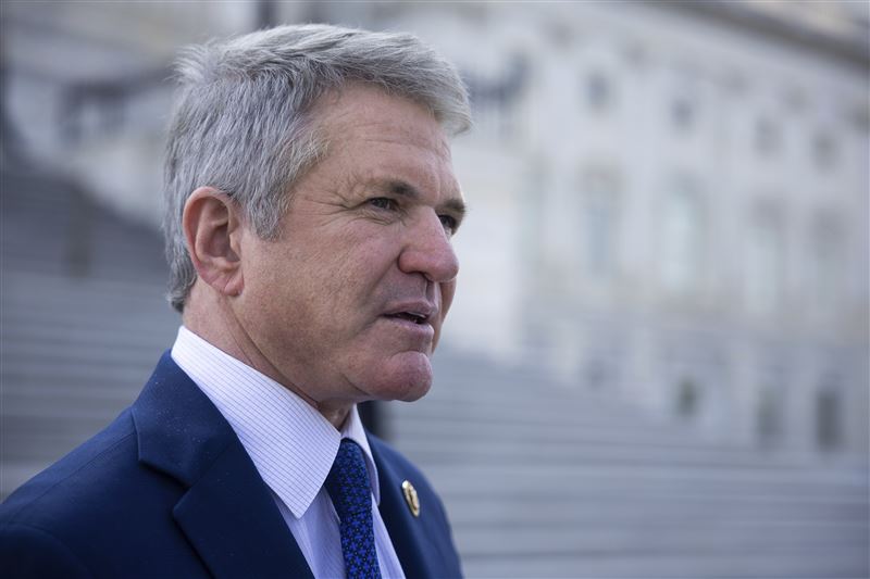 美國眾院外交委員會主席麥考爾。麥考爾2023年訪台引發北京不滿，隨後遭到中國制裁（圖／美聯社／達志影像）