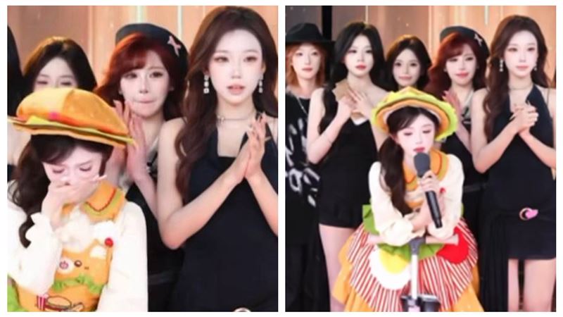 滑板車姐姐「小桃汁」罕見痛哭　楓葉發聲