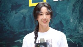 藝人隋棠今（11）日為了響應4月22日世界地球日出席國家地理服飾活動。（圖／記者鄭孟晃攝影）