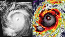 強颱「樺加沙」。（圖／翻攝自觀氣象看天氣臉書）