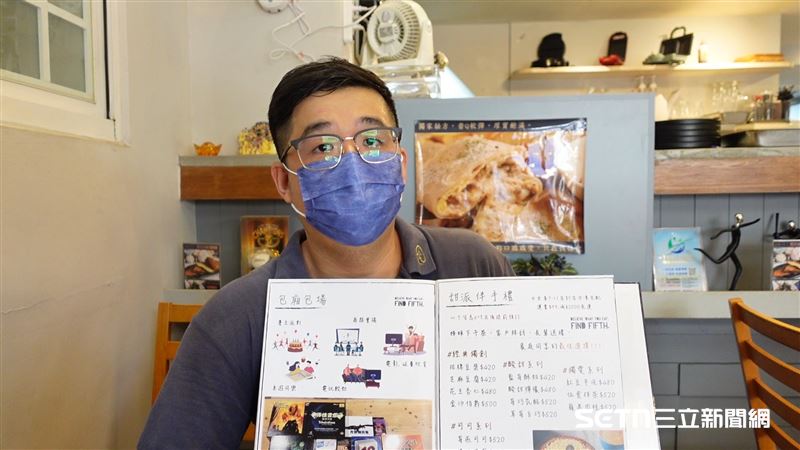 出事前，王先生正在籌備創業開早午餐廳，他說，那時爸爸不僅出主意、給建議，還常常叮嚀他要多學習在家煮飯，練好基本功，連食材挑選和烹調細節都不放過，儼然成了幕後軍師。（圖／記者張雅筑攝）
