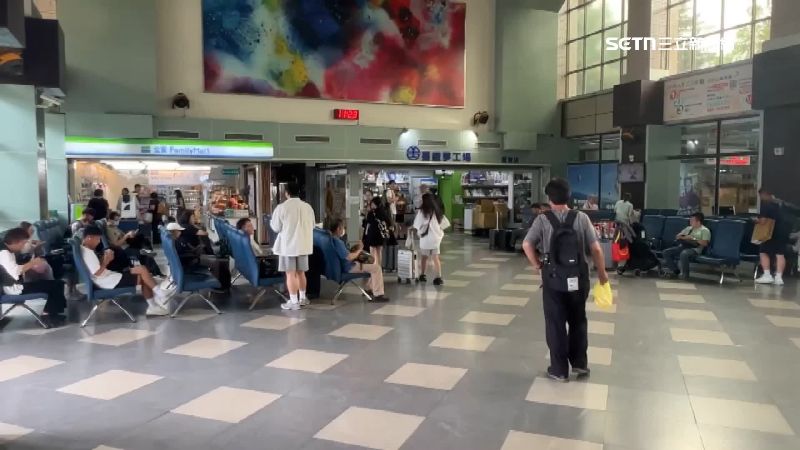 樺加沙來襲南迴停駛！台東站湧退換票潮