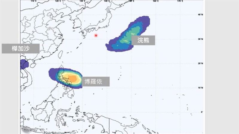 颱風博羅依估週四生成　氣象署揭最新路徑