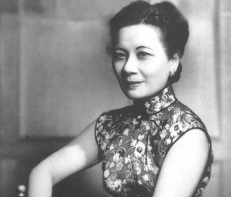 對外剛強果敢的宋美齡也有柔情的一面。（圖／翻攝自百度百科）