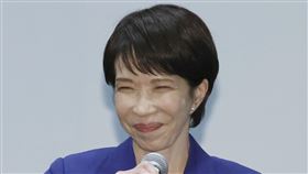 日本前安保相高市早苗，如果當選，將成為日本首位女首相，根據日本電視台民調，支持度排第二。（圖／美聯社／達志影像）