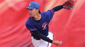 2025棒球亞錦賽台灣隊，投手盧孟揚。（圖／中華棒協提供）