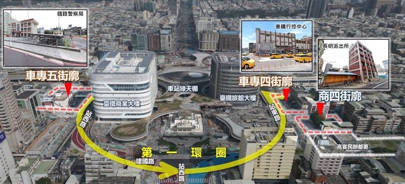 高雄車站專用區四、五及商四公辦都更案，由冠德獲選為最優申請人，總投資規模逾95億元。（圖／高雄市政府提供）